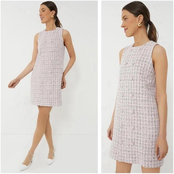 Tuckernuck Pomander Place Peony Tweed Bianca Dress NWT Extra Large XL - Picture 1 of 6
